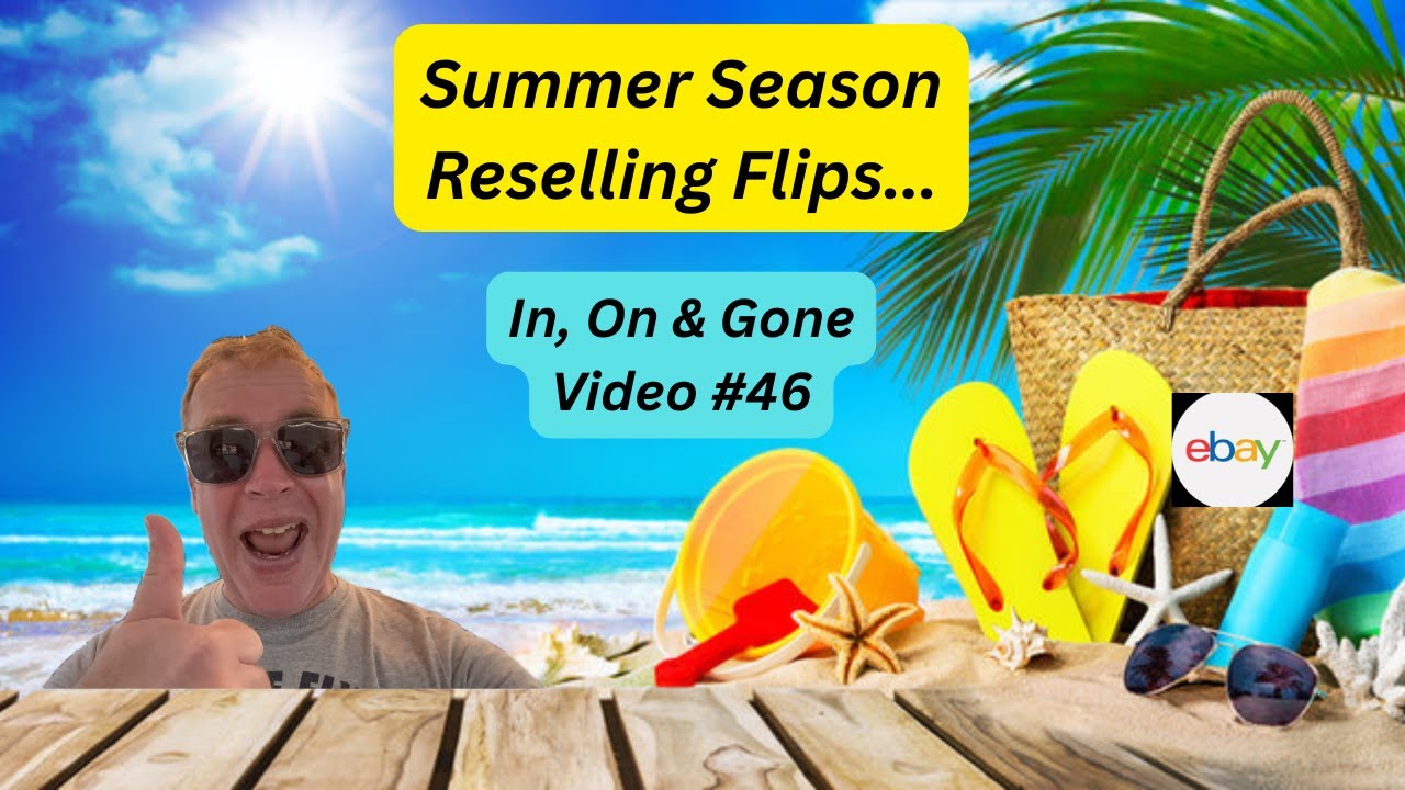 Summer Season Reselling Flips - T Shirts, Shorts, Light Trousers & Footwear.