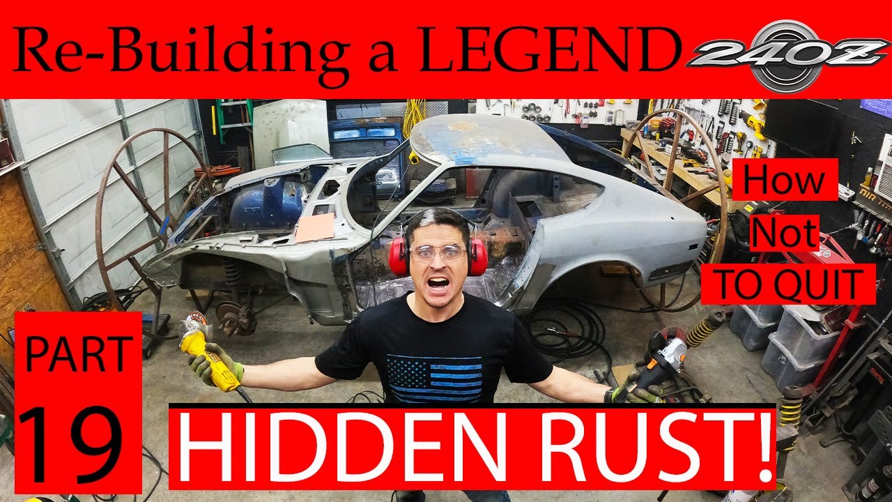 Rebuilding a 240z | Repairing Rust in weird places!!