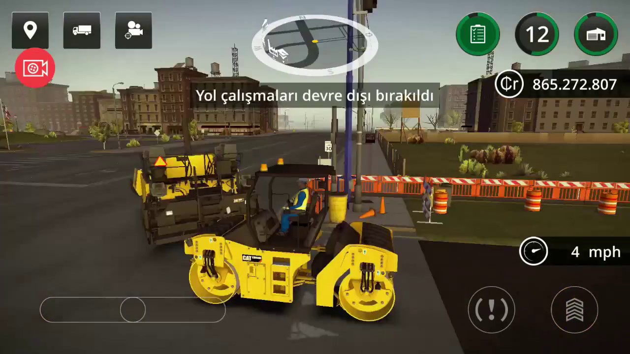 Construction Simulator 2 |Türkçe| Asfalt Çalışması | Bölüm 7