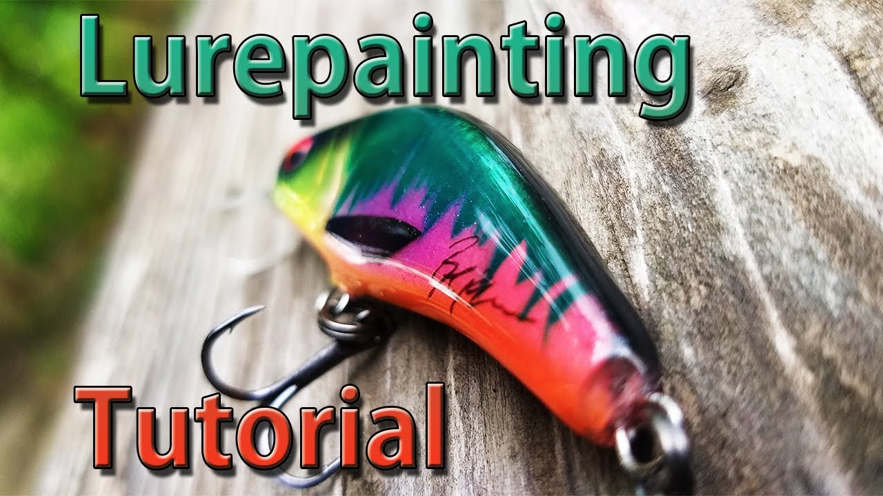Lure painting Tutorial. Not another Trout Pattern  :)