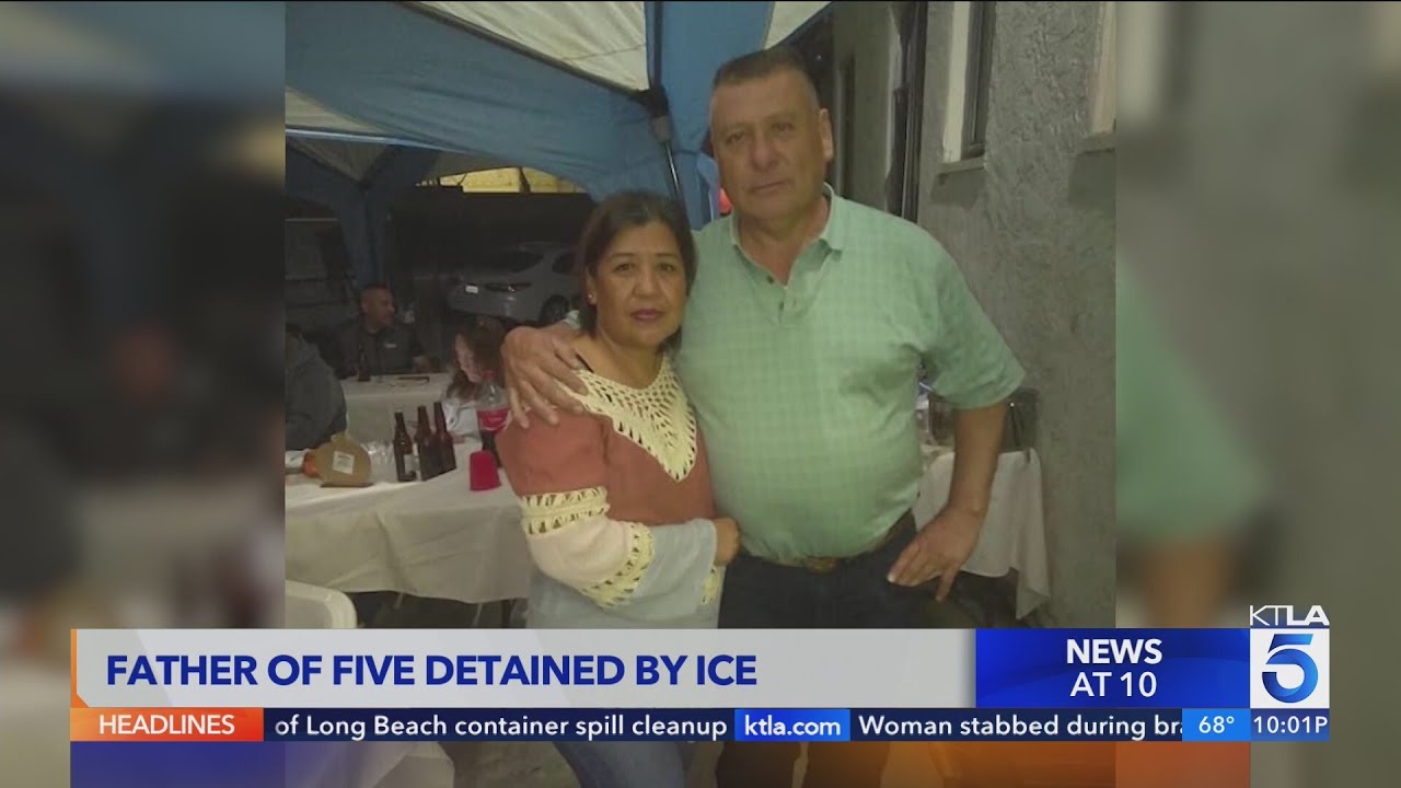 Father of 5 detained at gunpoint by ICE in SoCal
