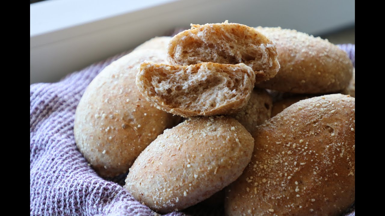 How to Make 100% Whole Wheat Pandesal II Whole Wheat Pandesal Recipe