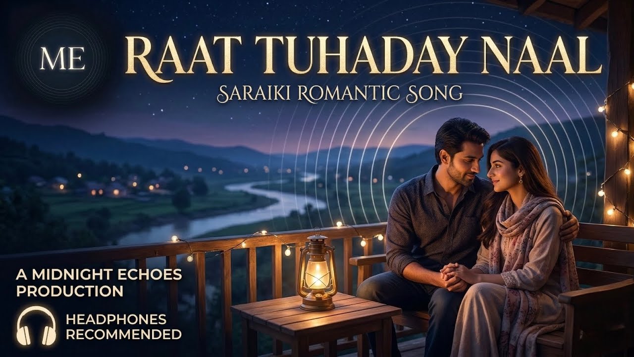 Raat Tuhaday Naal | Saraiki Romantic Song | Midnight Echoes