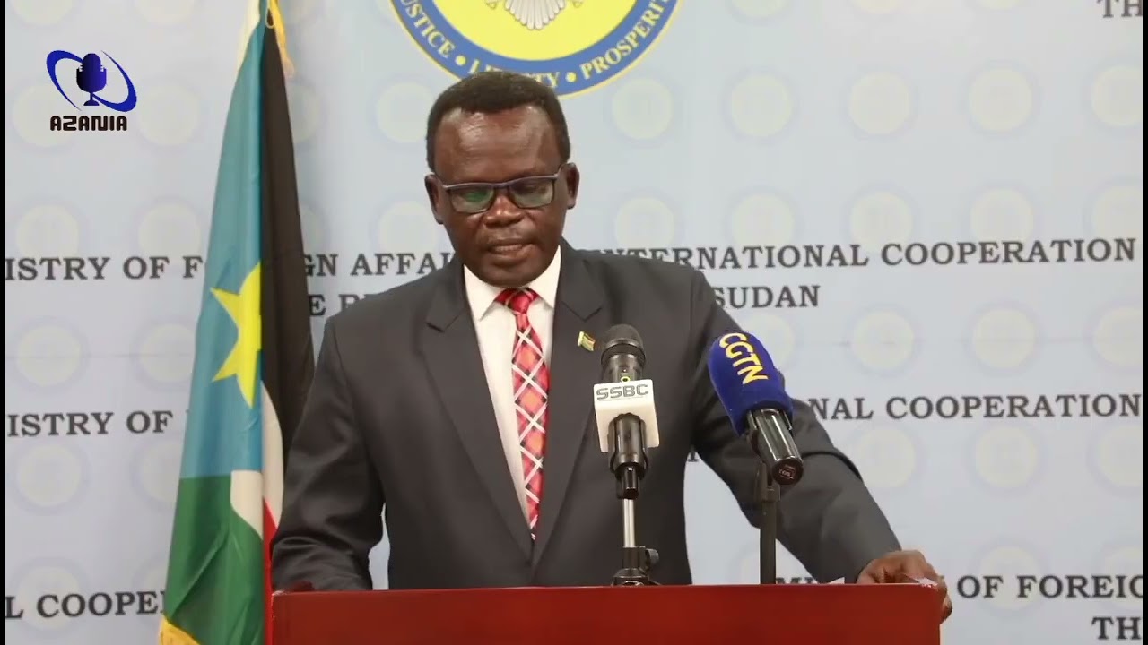 Monthly briefing of South Sudan Ministry of Foreign Affairs