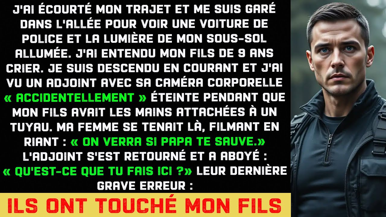 Je suis rentré de l'entraînement devant une voiture de police—Mon enfant de 9 ans hurlait en bas