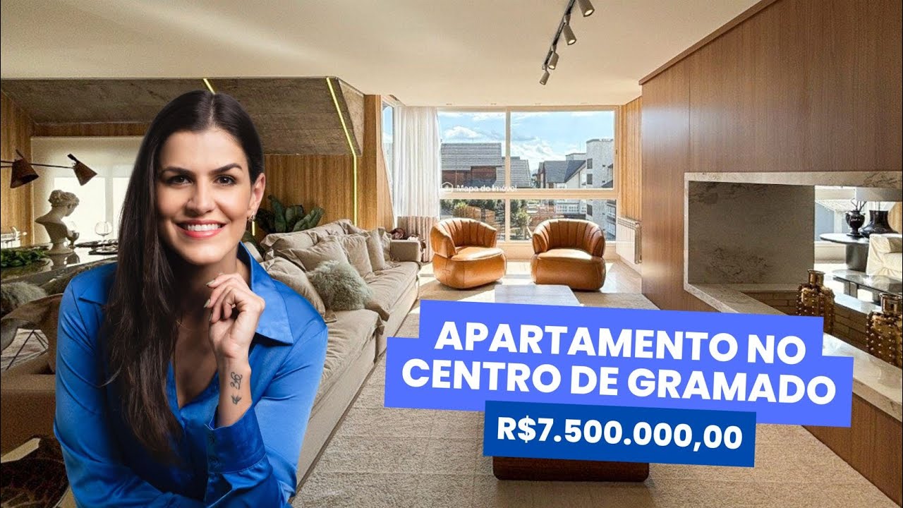 Conheça uma das maiores coberturas do centro de Gramado, por R$7.500.000,00