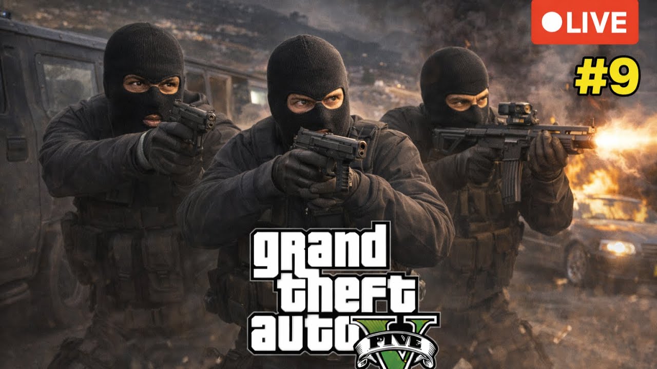 GTA V LIVE #9 - Because GTA 6 Needs 10 Years!