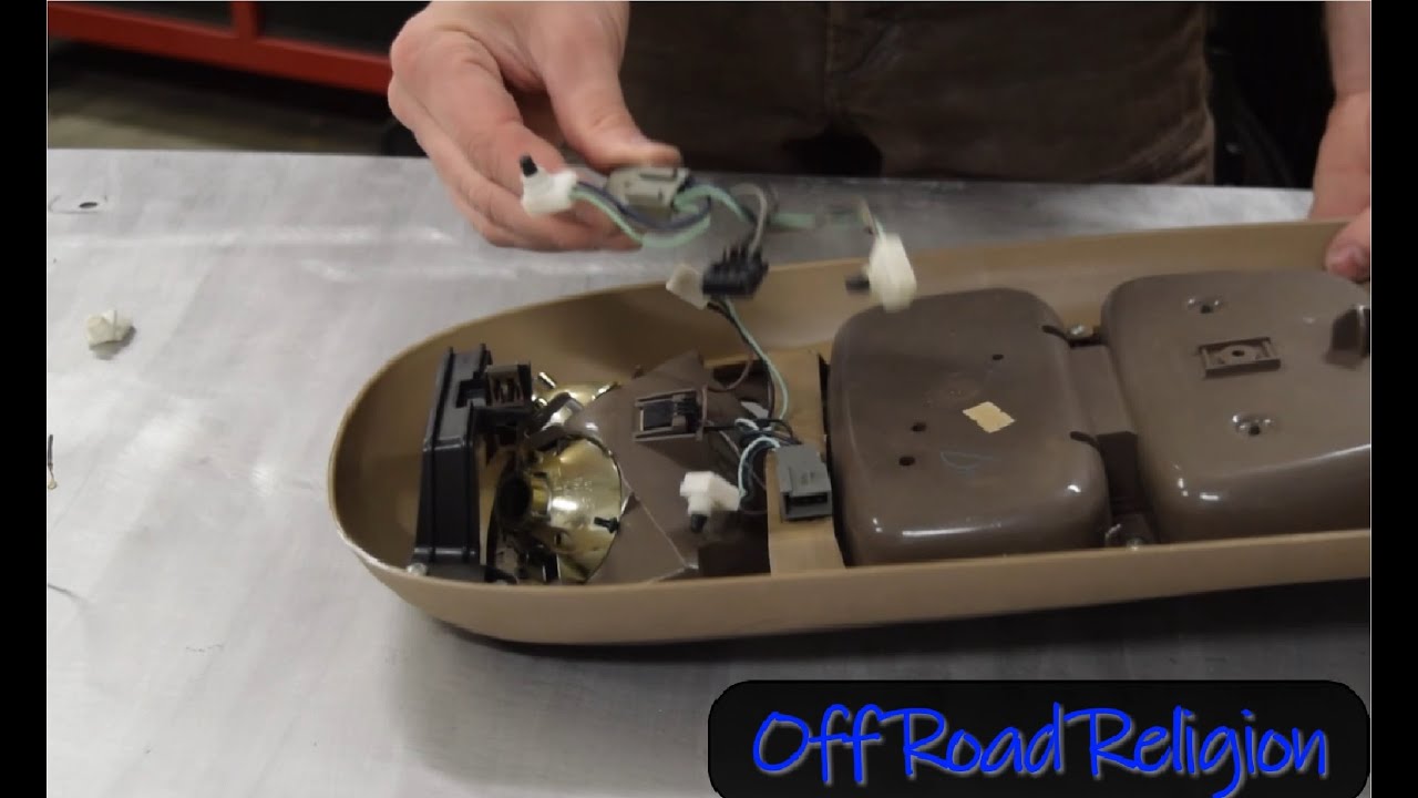 Excursion/Expedition dome light switch repair