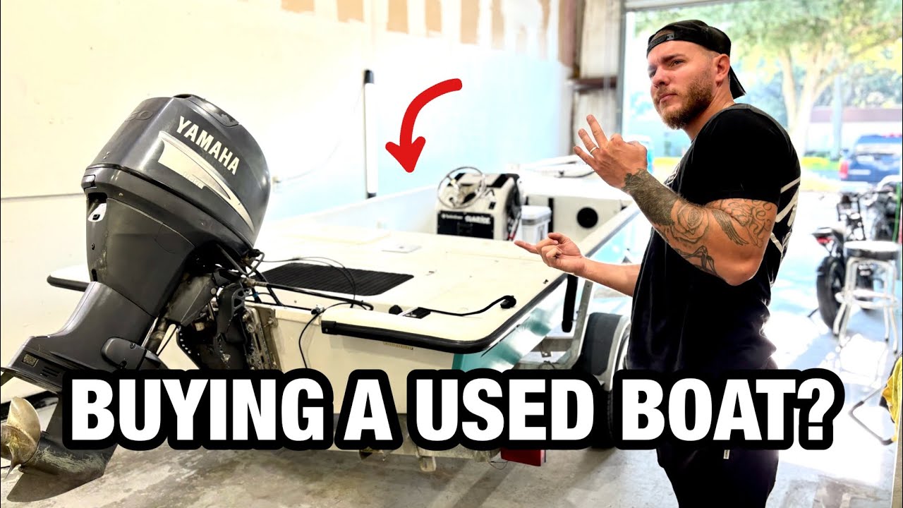 MY CHECK LIST FOR BUYING A USED BOAT (walkthrough)