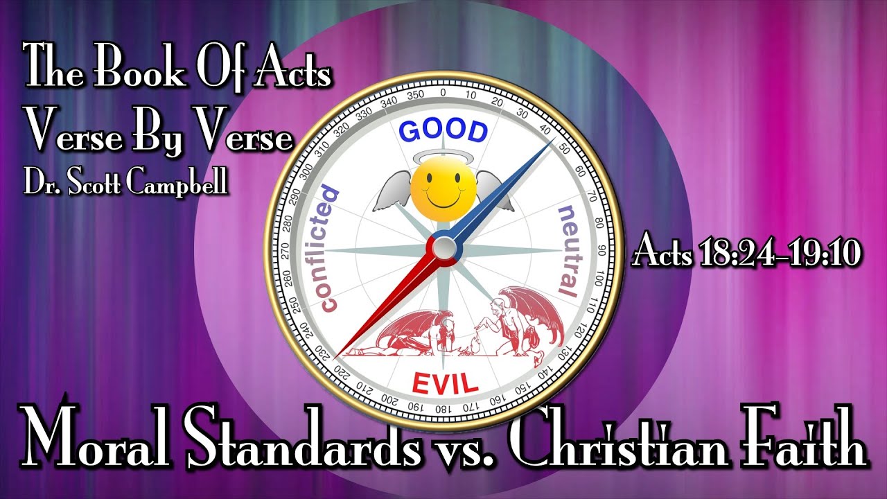 Moral Standards vs  Christian Faith
