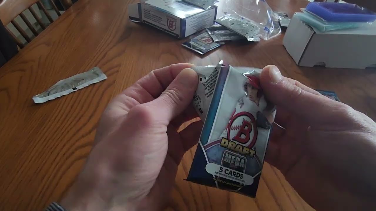 25 Bowman Draft Mega & an Egg pop Mojos RCs 