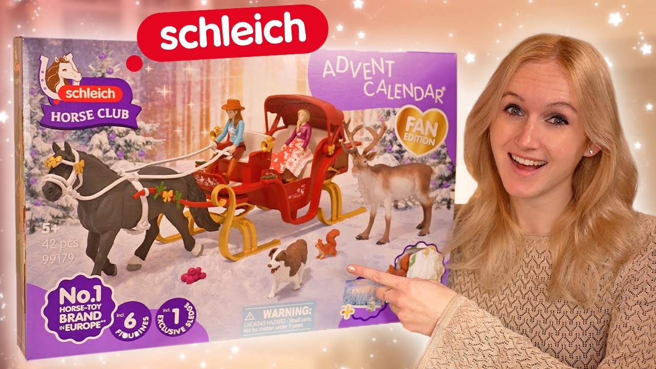 MEGA Schleich paarden adventskalender UNBOXING! 🤩🎄*2025 editie*