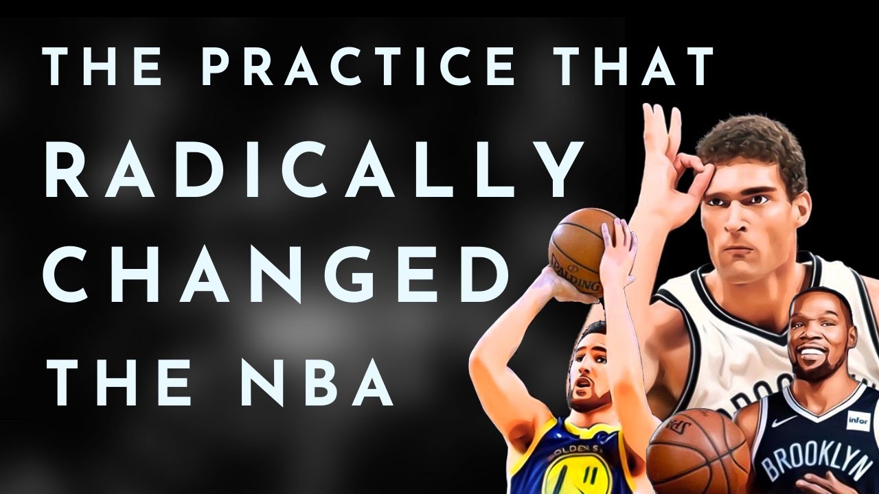 How NBA shooting has evolved | Let's talk about practice!