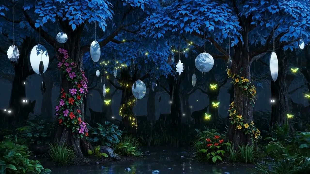 Rain sounds for sleep, relaxing sounds, feel refreshed