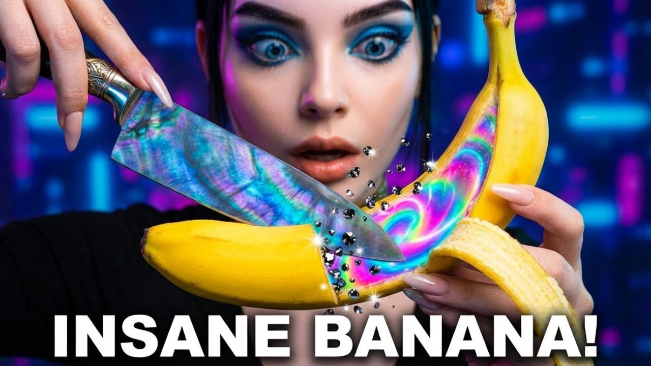 This black diamond banana is absolutely insane
