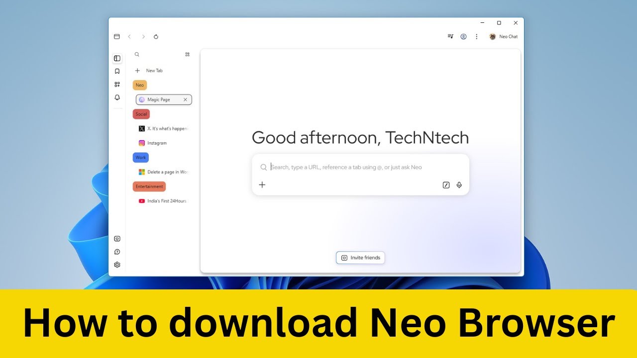 Как скачать Neo Browser