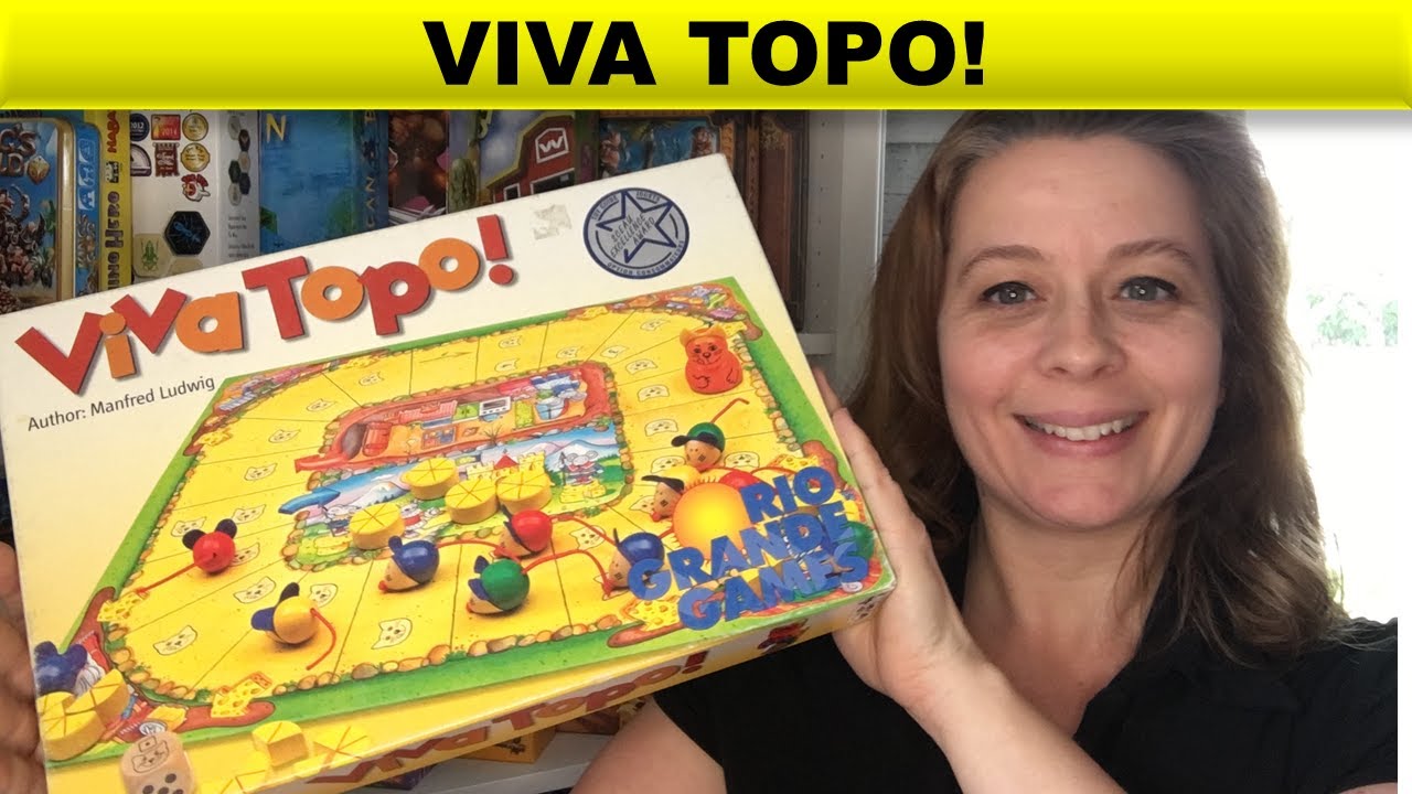 Top Jeux joue à - Viva Topo (Rio Grande Games)