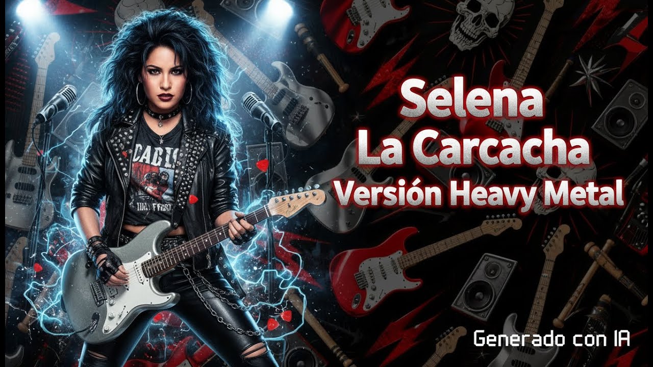 Selena &ndash; La Carcacha | Cover IA Heavy Metal latino
