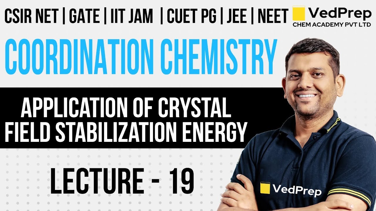 Coordination Chemistry | Applications of CFSE |  CSIR NET | GATE | IIT JAM | Chem Academy