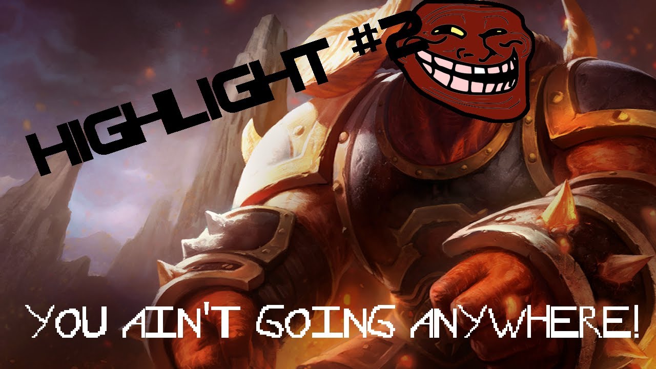 Trolling With Alistar - League of Legends