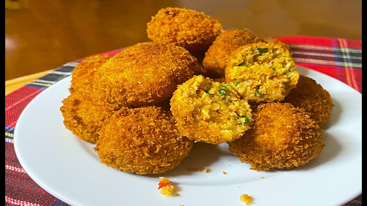 Crawfish Boulette's or Crawfish Balls | Super Bowl Appetizer