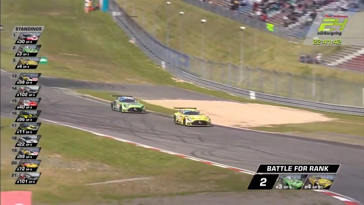 MERCEDES MARCIELLO VS ENGEL BATTLE AGAIN! (NURBURGRING 24H 2023)