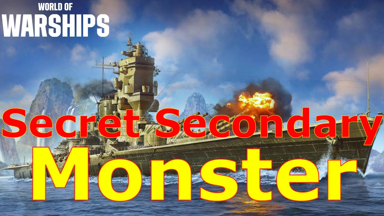 World of Warships- Is This Actually A Secret Secondary Monster?? (Iwami)