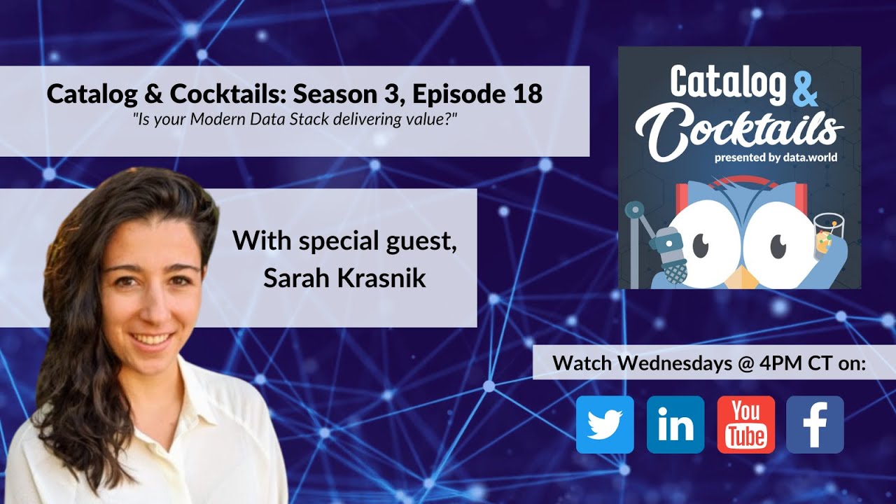 Catalog & Cocktails: Is your Modern Data Stack delivering value?