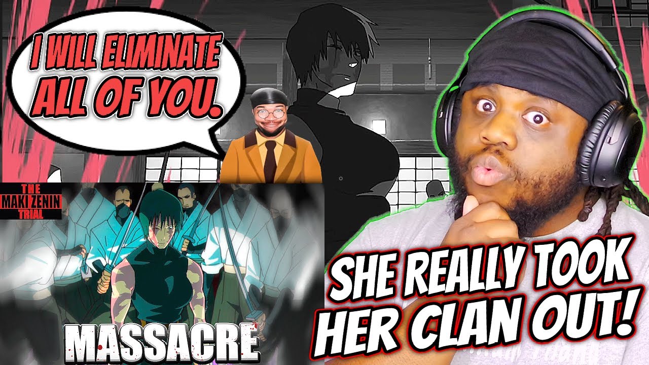 Why Maki Zenin Is an Absolute LEGEND 😭🔥 | Cj Dachamp Jujutsu Kaisen Reaction