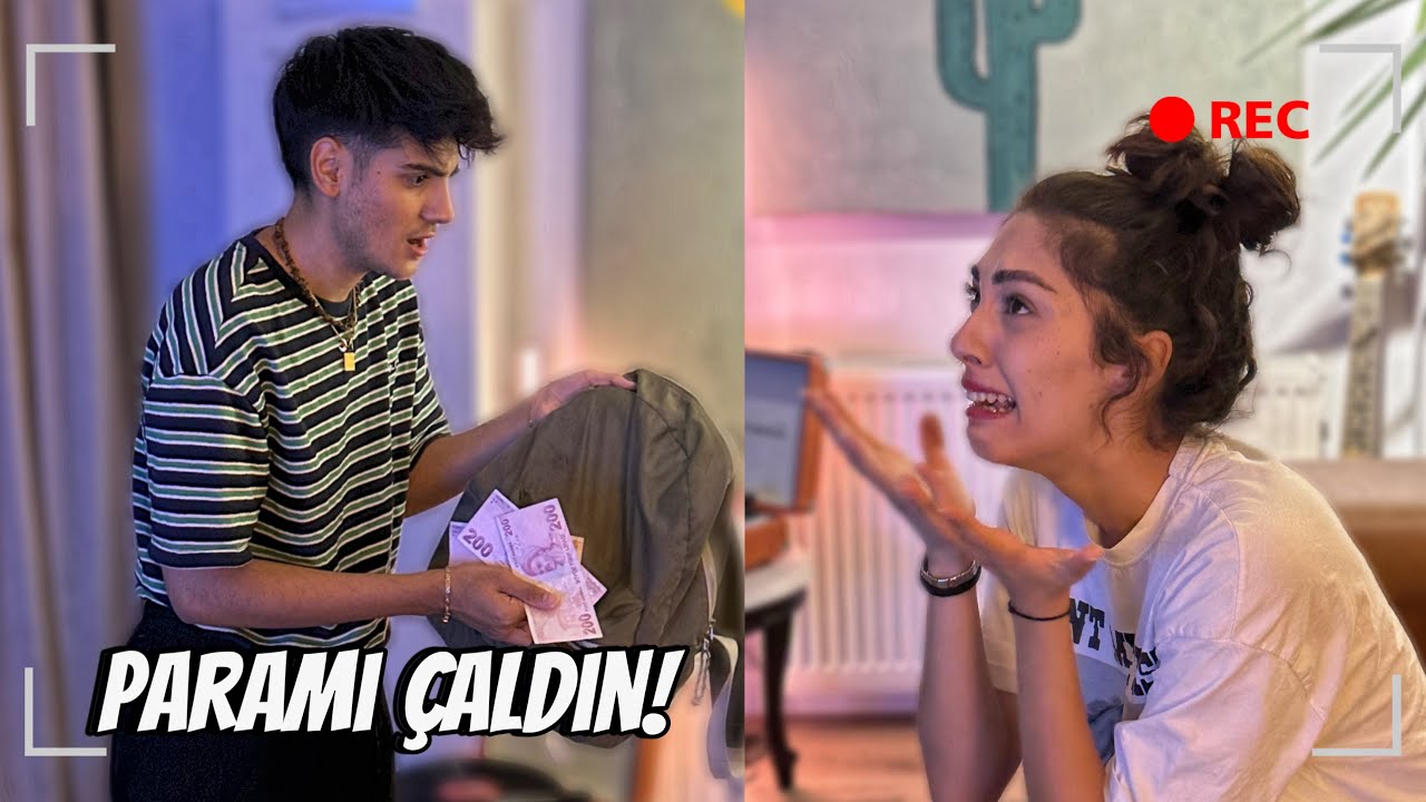 ARKADAŞIMA PARAMI MI ÇALDIN HIRSIZ ŞAKASI!(KIŞKIRTMA) MELİH YILDIRIM | FİLİZ GÖKER