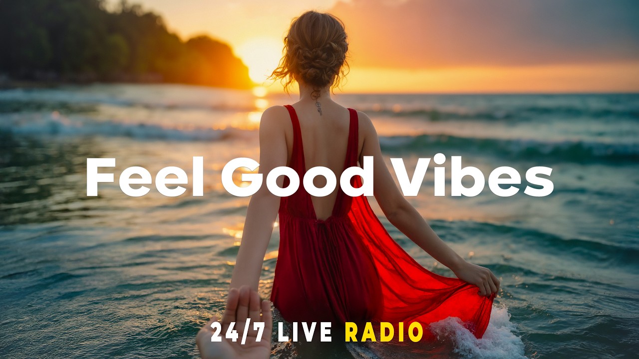 Feel Good Vibes &bull; Tropical House Radio 🔴 24/7 Live | Best Relax House, Chill, Tropical & Happy Music