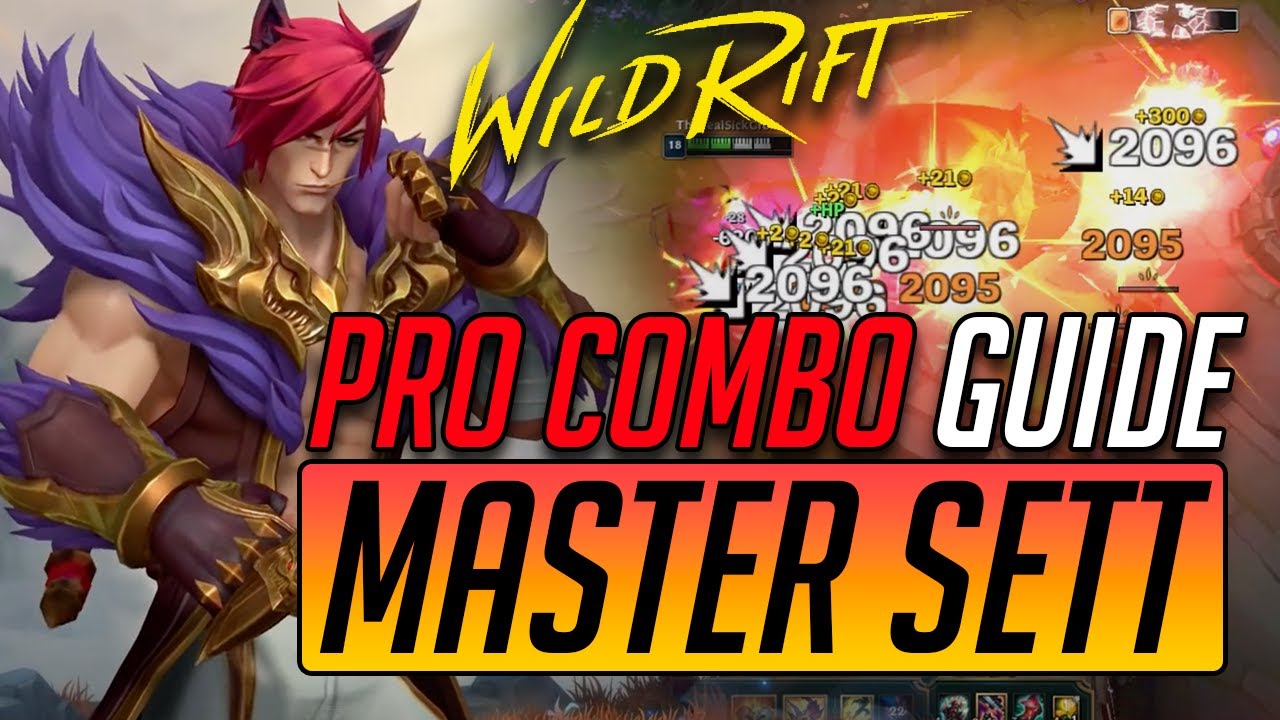 The ONLY SETT GUIDE You'll NEED in WILD RIFT ALL SETT COMBOS EXPLAINED