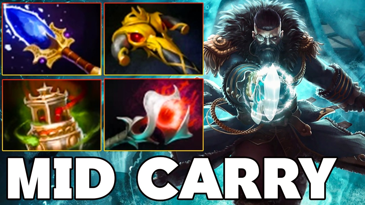 Kunkka Dota 2 Mid Lane !! Best Kunkka Carry Best Build Tutorial Meta Gameplay 7.40