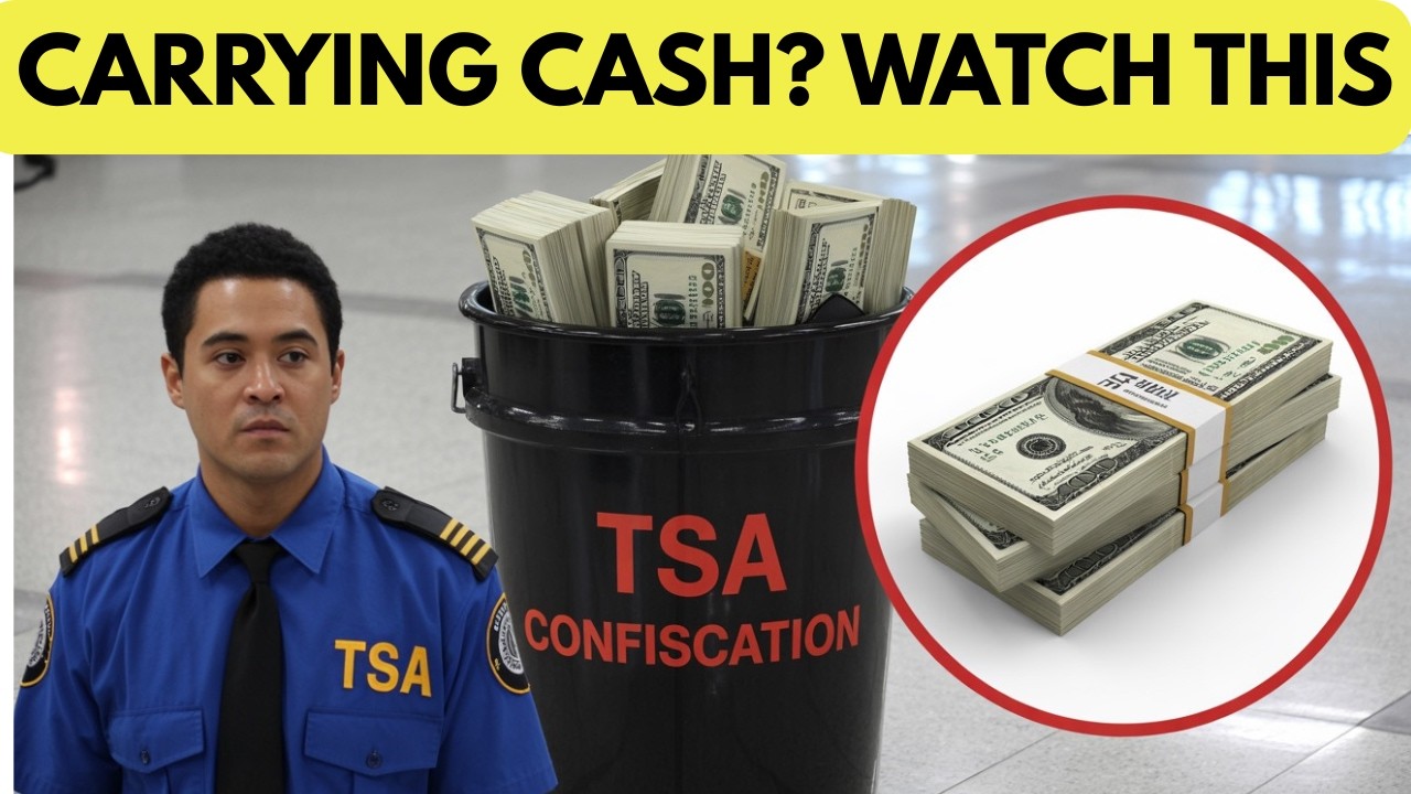 Your Cash Gets Seized at Airport Security | Here's Why the $10,000 Rule Doesn't Protect You