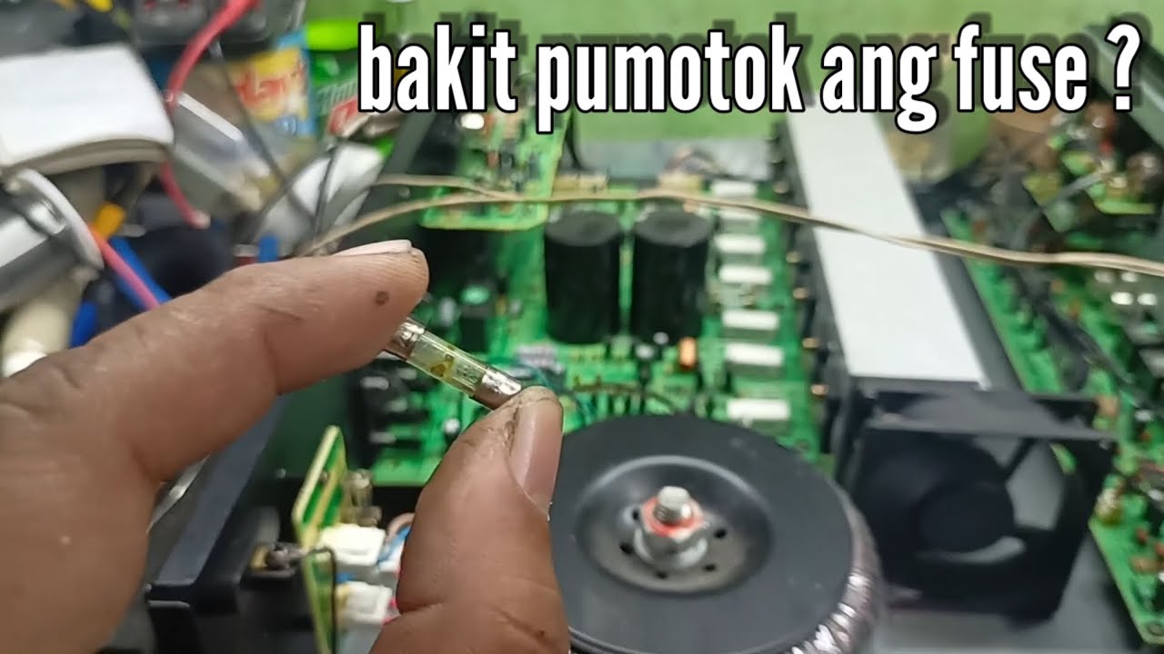 Sakura av 739 amplifier nawalan ng power 