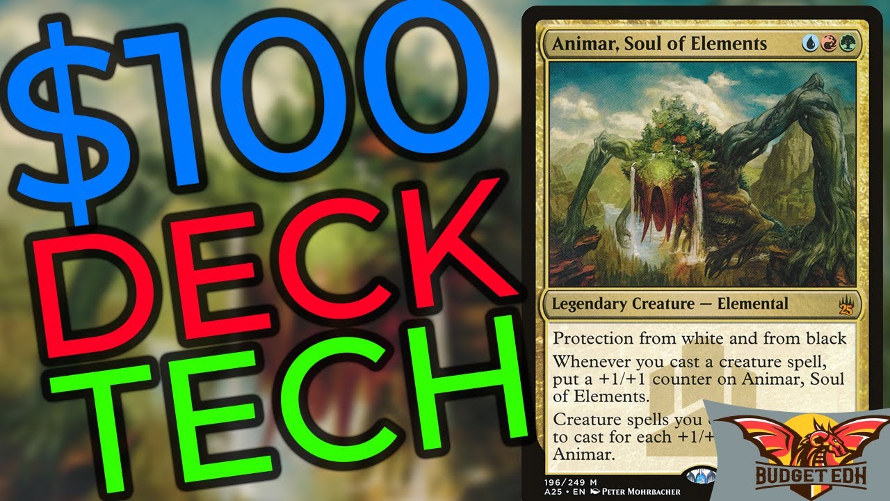 Animar, Soul of Elements | EDH Budget Deck Tech $100 | Commander | Magic the Gathering | Combo