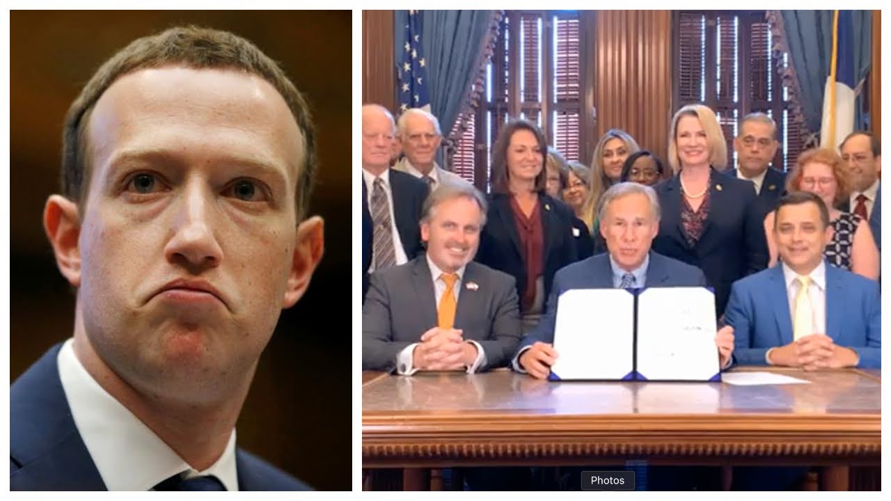 HISTORIC DAY: Texas signs Social Media Free Speech Bill into Law!