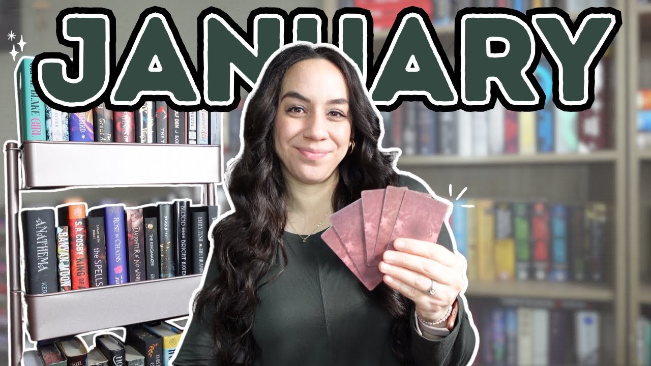 Prompt cards choose my JANUARY TBR ⚔🐉🌊 || forbidden magic, queer characters, & more!