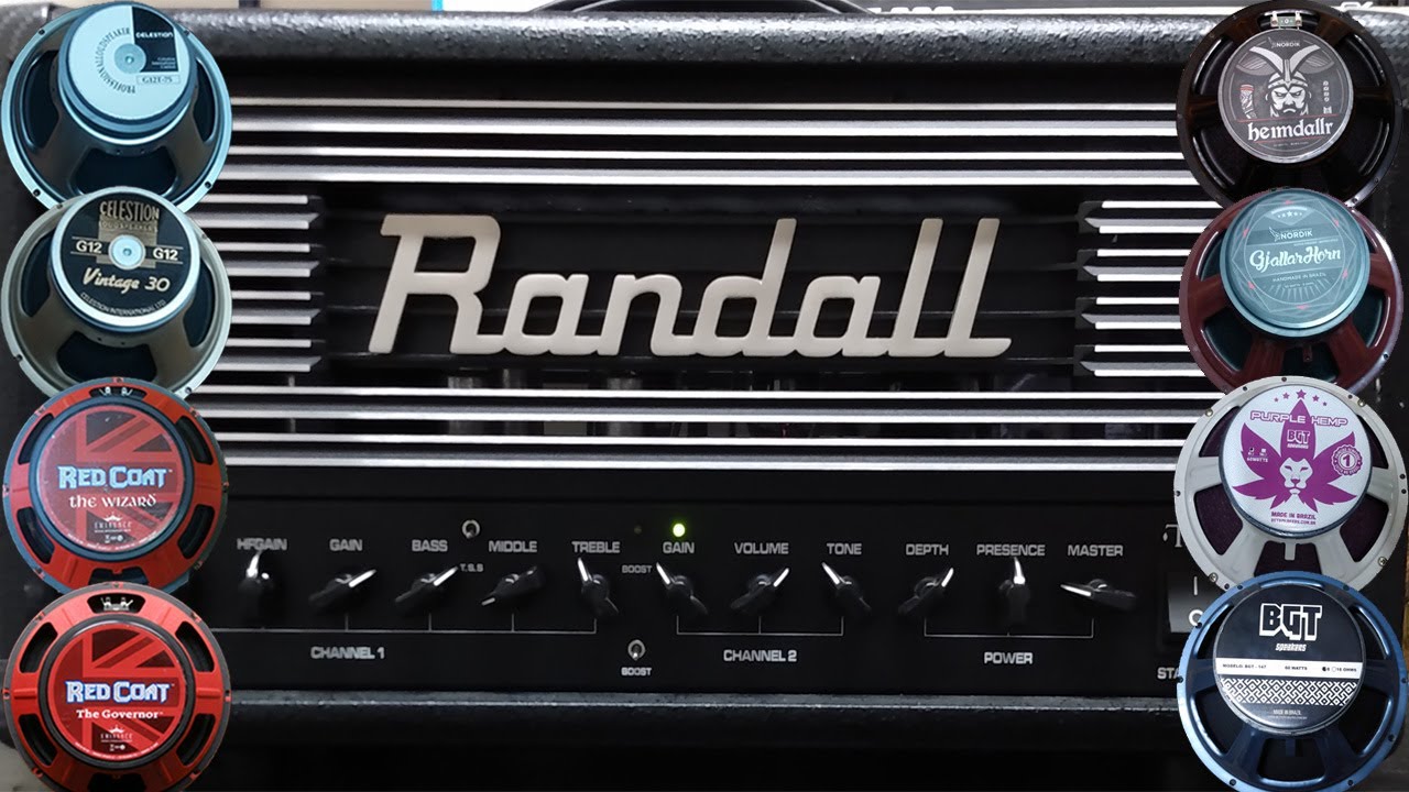 Randall Thrasher 50 - Review (Celestion, Eminence, Nordik & BGT)