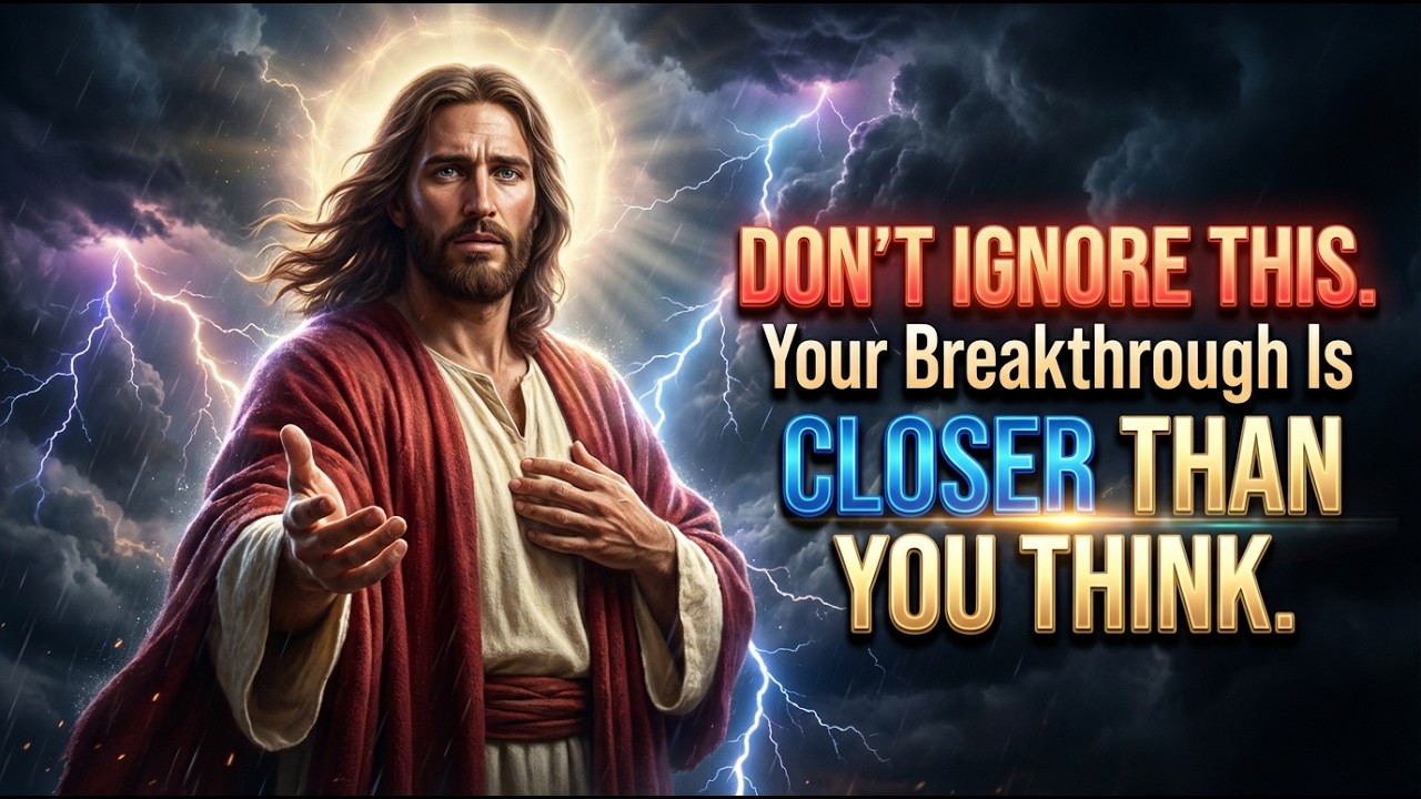 God Says: Don’t Ignore This. Your Breakthrough Is Closer Than You Think | God Message Now