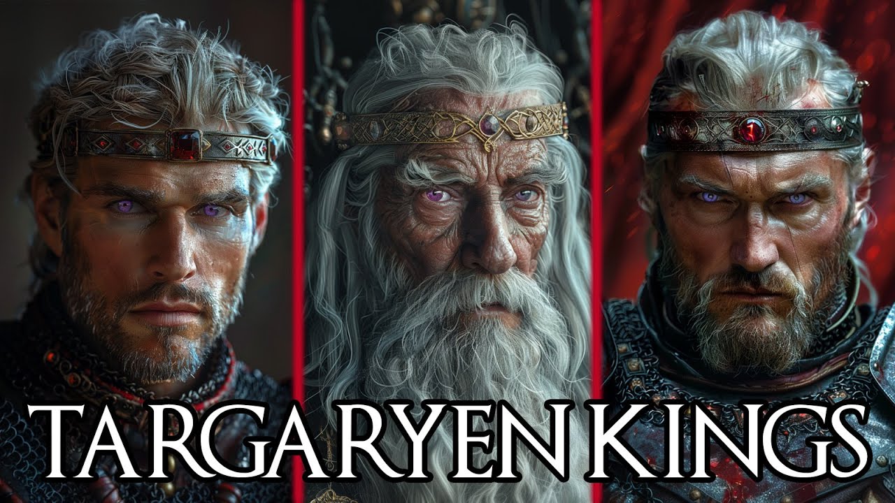 Every Targaryen King- AI GENERATED