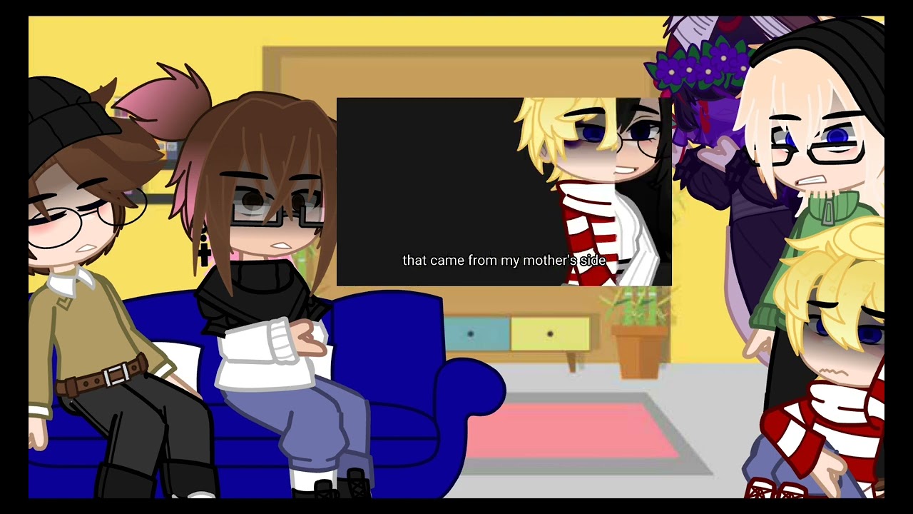 Minecraft family reacting to family line [sorry it took long😅]