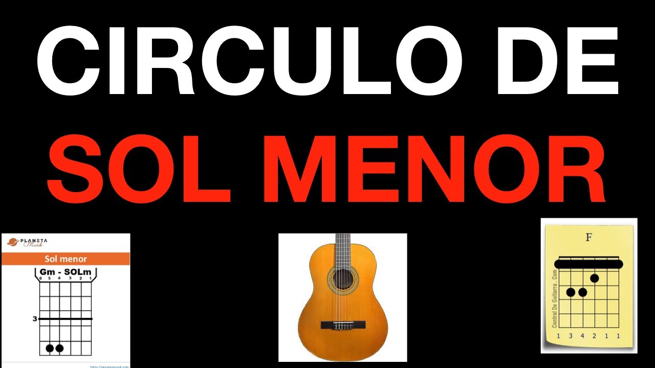 Como Tocar El { Circulo De Sol Menor } Con Guitarra { Paso a paso