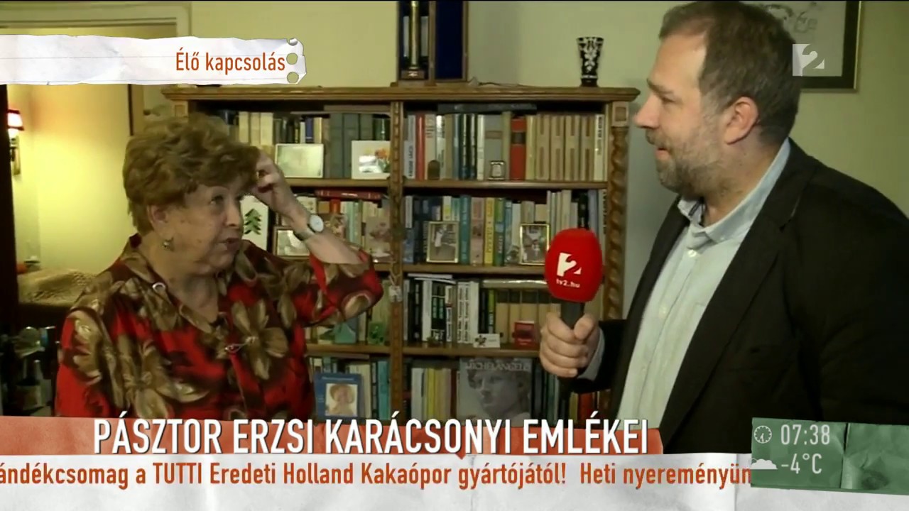 Pásztor Erzsi idén a lánya nélkül karácsonyozik - tv2.hu/mokka