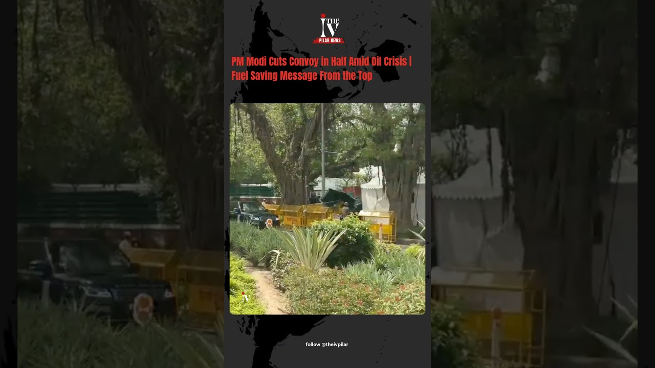 PM Modi Cuts Convoy in Half Amid Oil Crisis | Fuel Saving Message From the Top