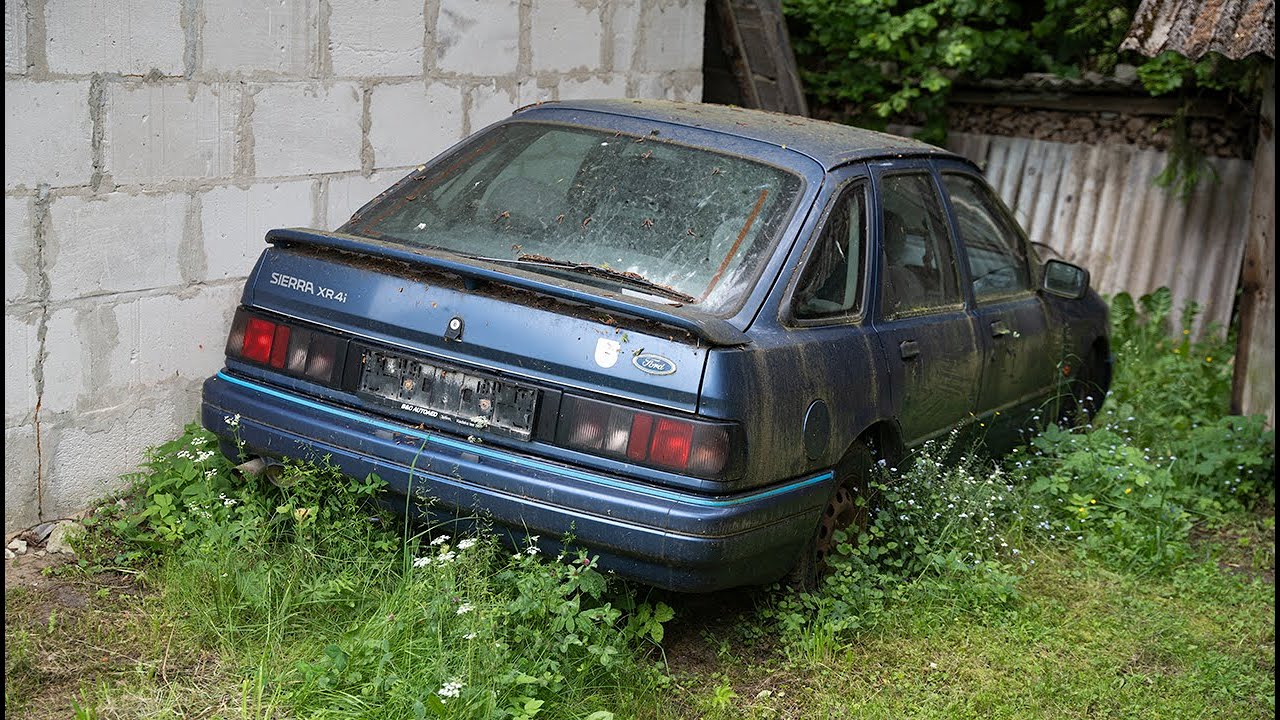 Starting 1991 Ford Sierra 2.0 Dohc After 4 Years + Test Drive