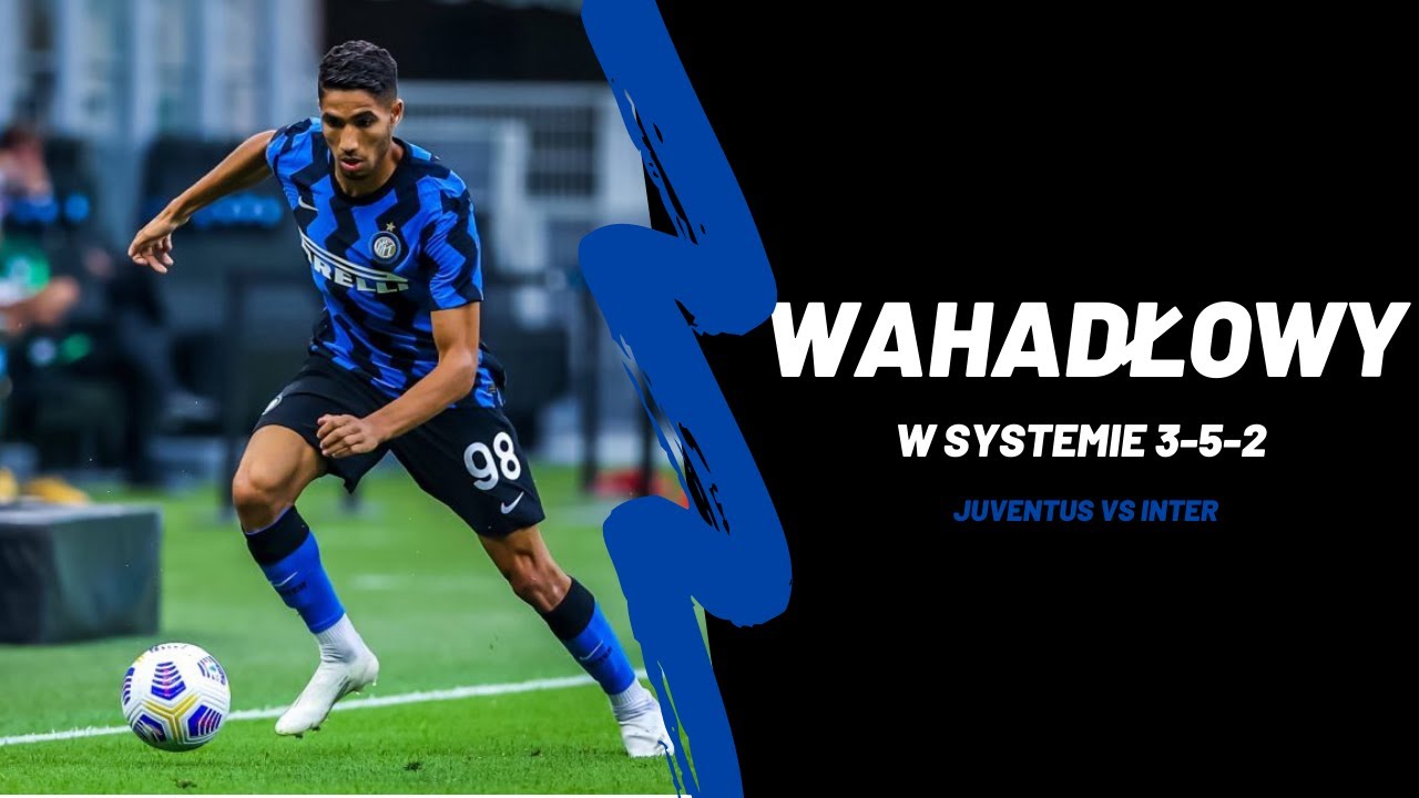 Modelowe zachowania w obronie wahadłowego, w systemie 3-5-2 - Mecz Juventus vs Inter Mediolan
