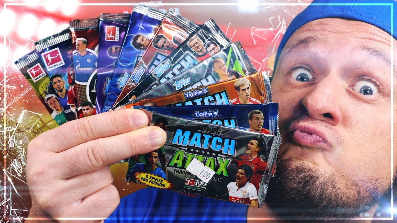 alle MATCH ATTAX BOOSTER 2008 - 2019 Unboxing