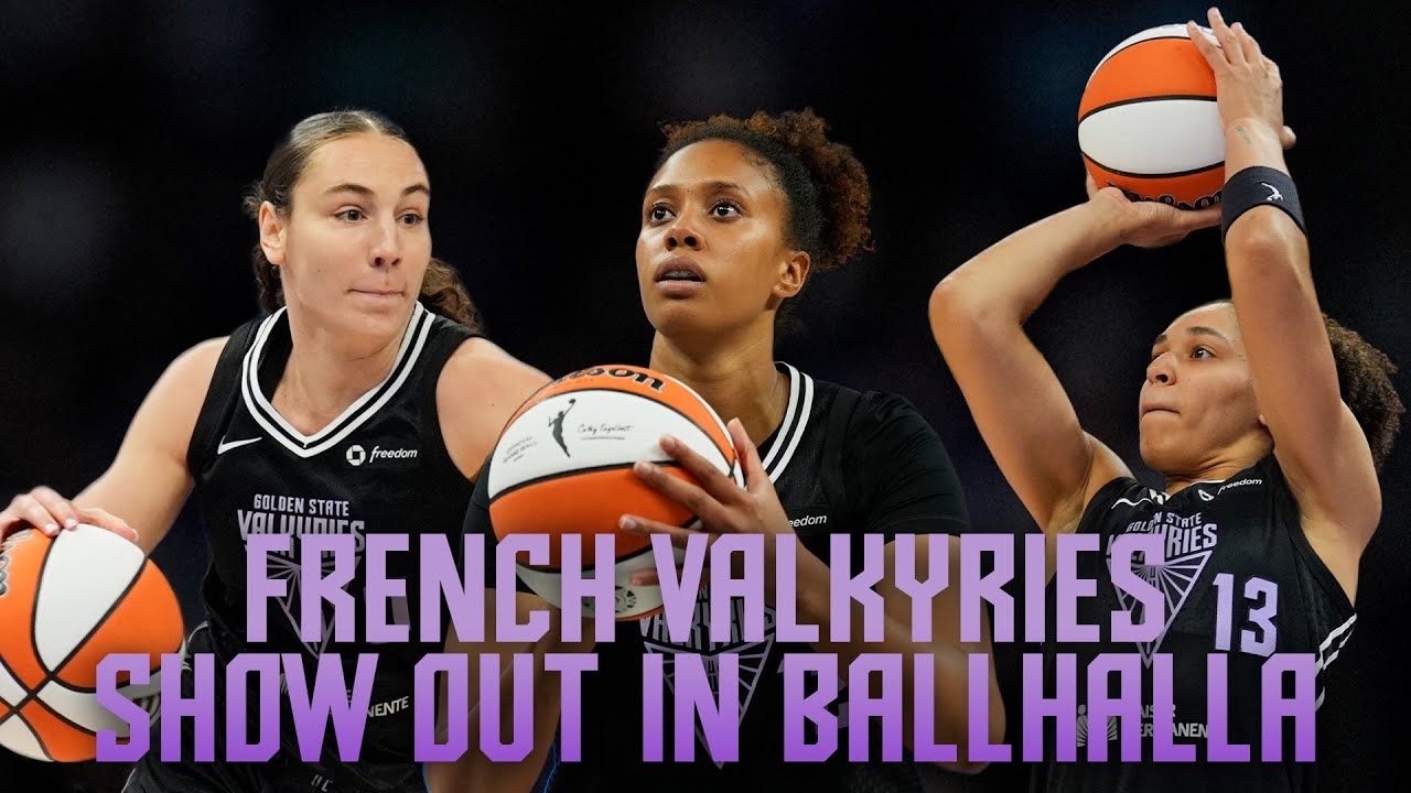 QUELLE JOURNÉE POUR LES BLEUS! Janelle Salaün, Carla Leite, and Iliana Rupert GO OFF vs Dallas Wings