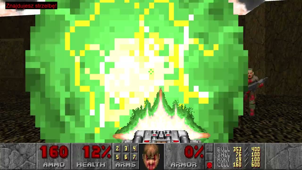 Doom II – MAP14: The Inmost Dens | Pełne przejście mapy (Gameplay)